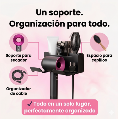 Soporte para secador de pelo